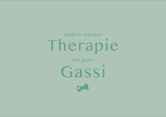 Andere machen Therapie...
