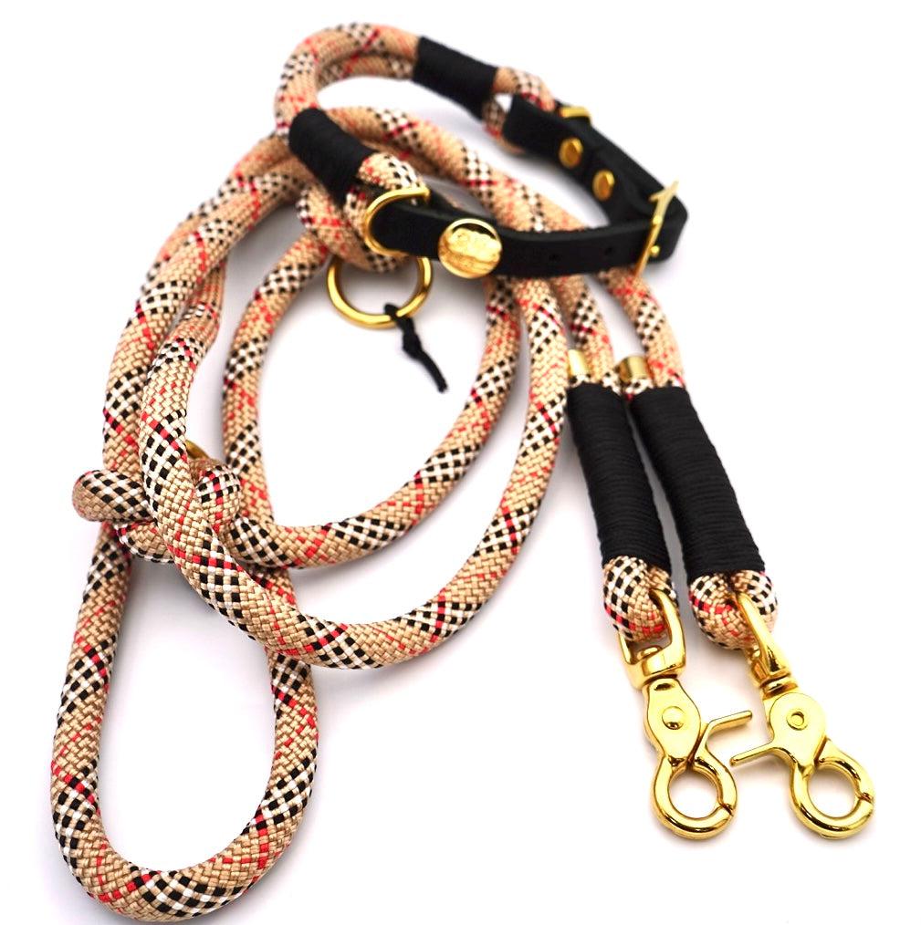 no.6 Tau-Leder-Halsband