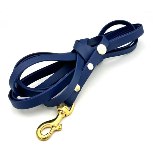 no.3 Schleppleine Blau/Gold