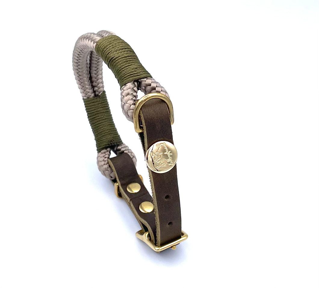 no.13 Tau-Leder-Halsband