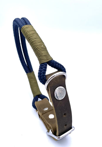 no.5 Tau-Leder-Halsband